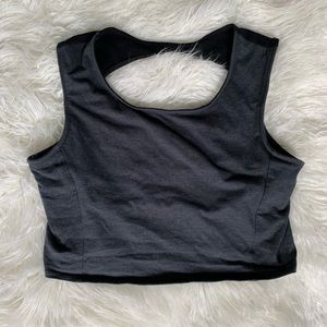Athletic crop top